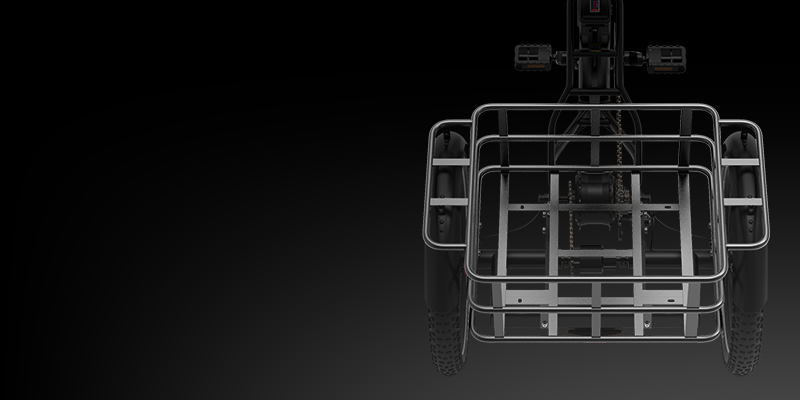 Porte-bagages arrière pratique