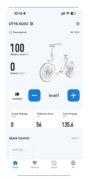 Restez connecté à votre vélo.